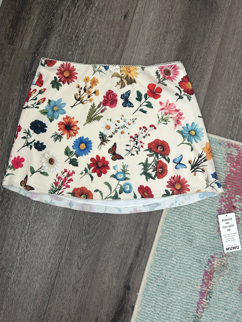 Show Me Your Mumu Eva French Floral Mini Skirt